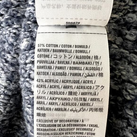 Gilly Hicks Blue Knit Open Front Cardigan Sweater - Picture 7 of 8